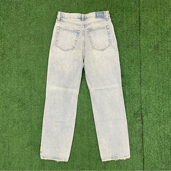 Abercrombie & Fitch Light Blue High Rise Women Jeans - Picture 3 of 3